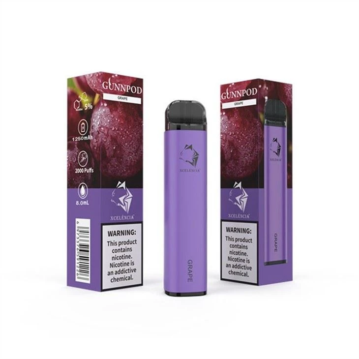 Gunnpod-2000-Puffs-Disposable-Cigarette-Vape-Pen-Gunnpod