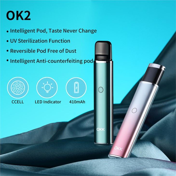 OKK K2 Electronig Vape tafladwy Sigaréts
