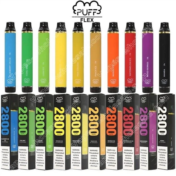Mwg Vapers Puff Flex 2800