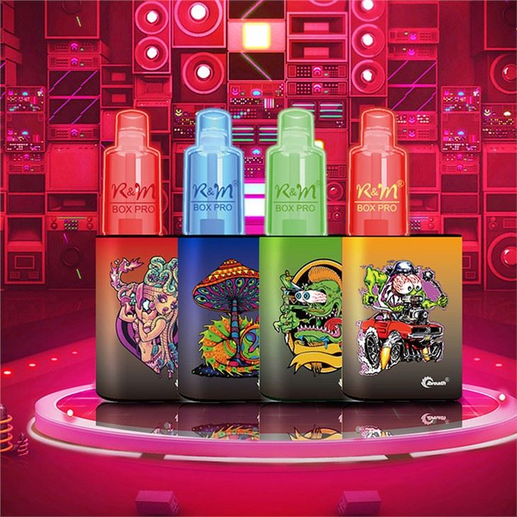 Pecyn tafladwy R&M Box Pro 550mAh