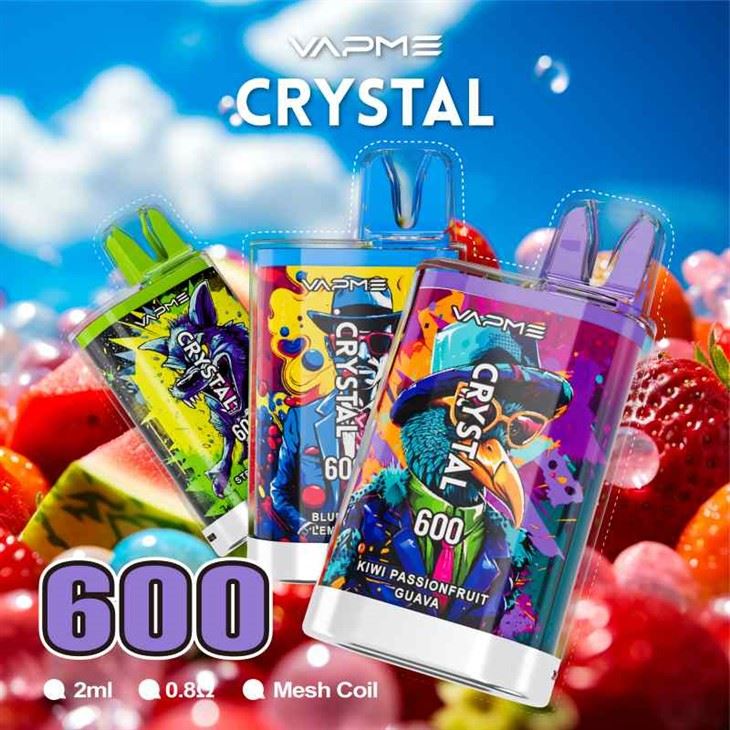 VAPME CRISIAL 600