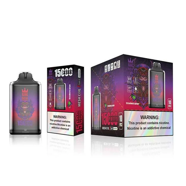 Blwch Bang 15000 Pw Vape tafladwy