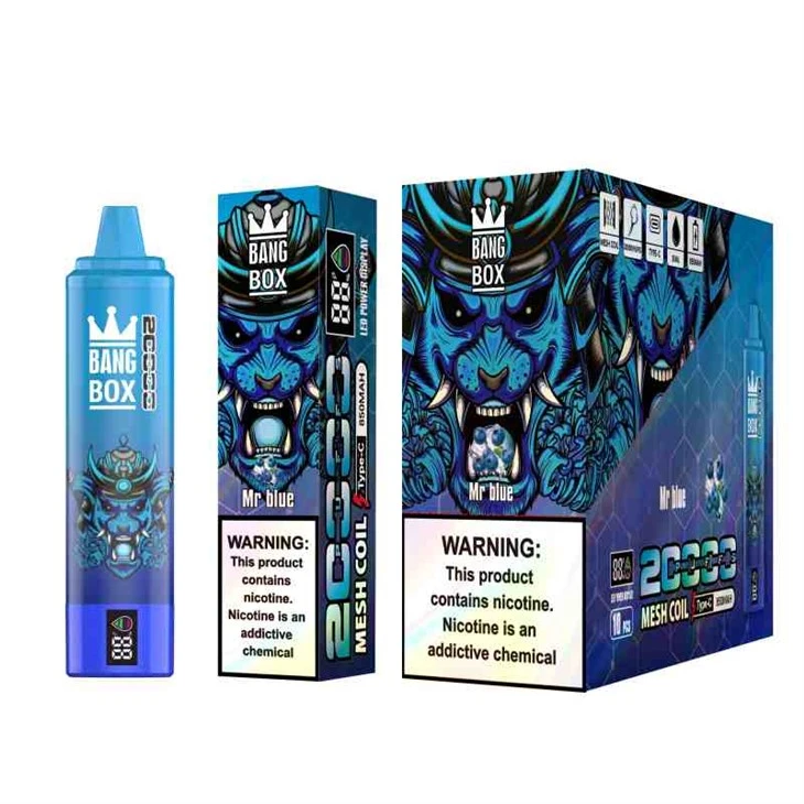 Bang Box 20000 Pwff Sgrin Vape