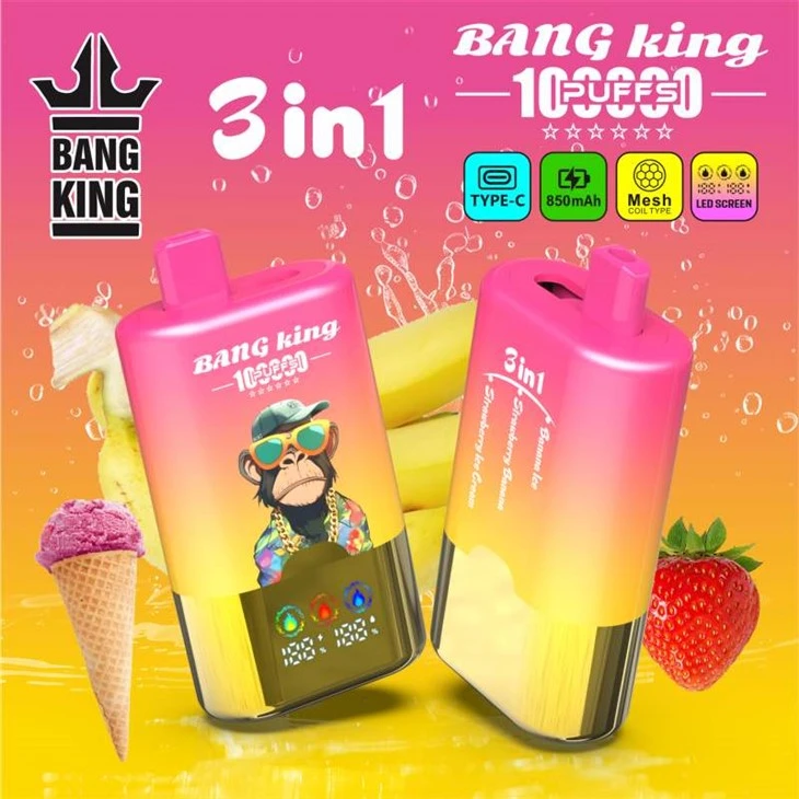 Bang King 100k 3 mewn 1 blas