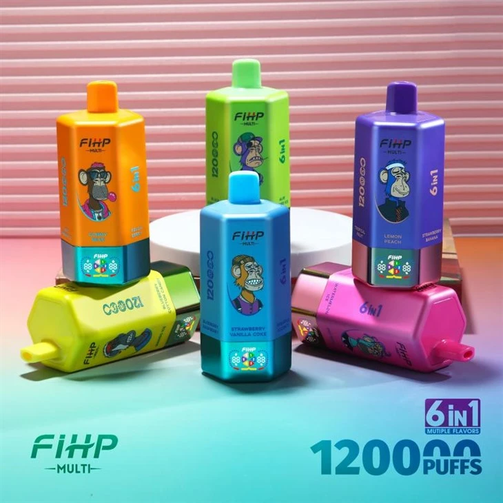 FIHP 6 yn 1 120000 Puffs Vape