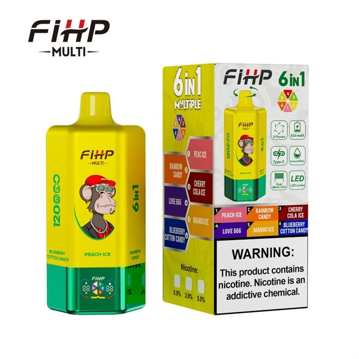 FIHP 6 yn 1 120K Puffs