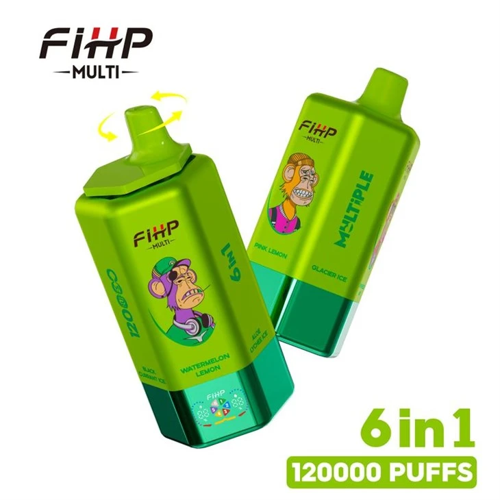FIHP 6 yn 1 120K Puffs Vape