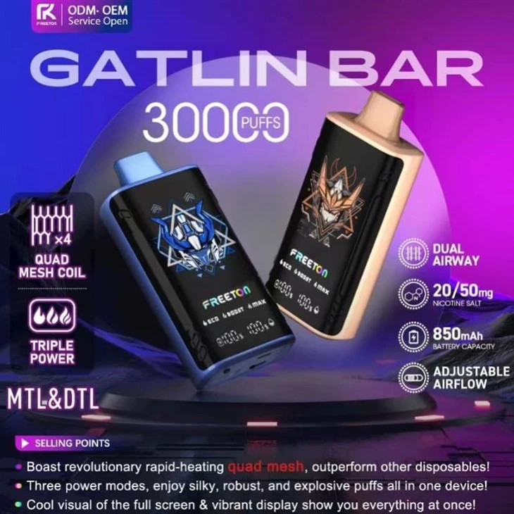 Freeton GATLIN BAR 30000 Pwff Vape