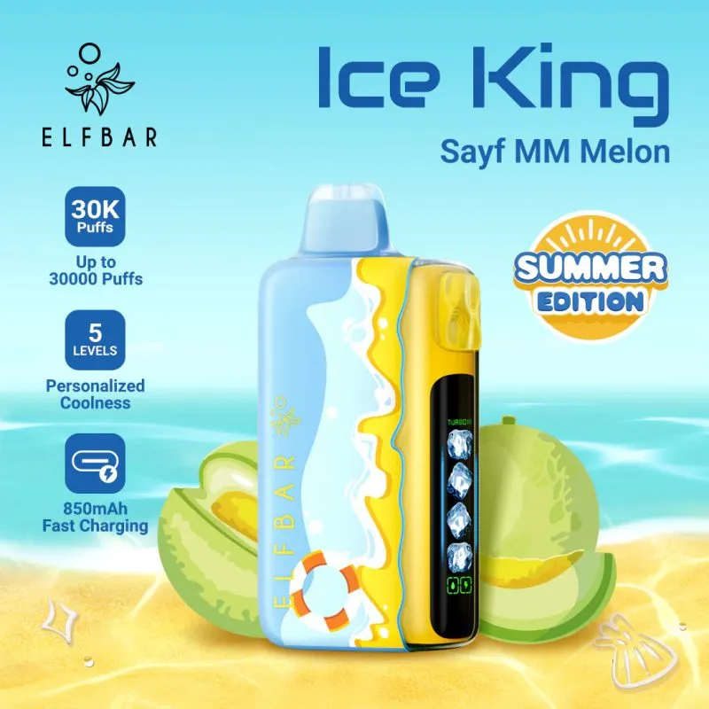 ELFBAR ICE KING SUMMER EDITION 30000 vape ELFBAR ICE KING SUMMER EDITION 30000 vape