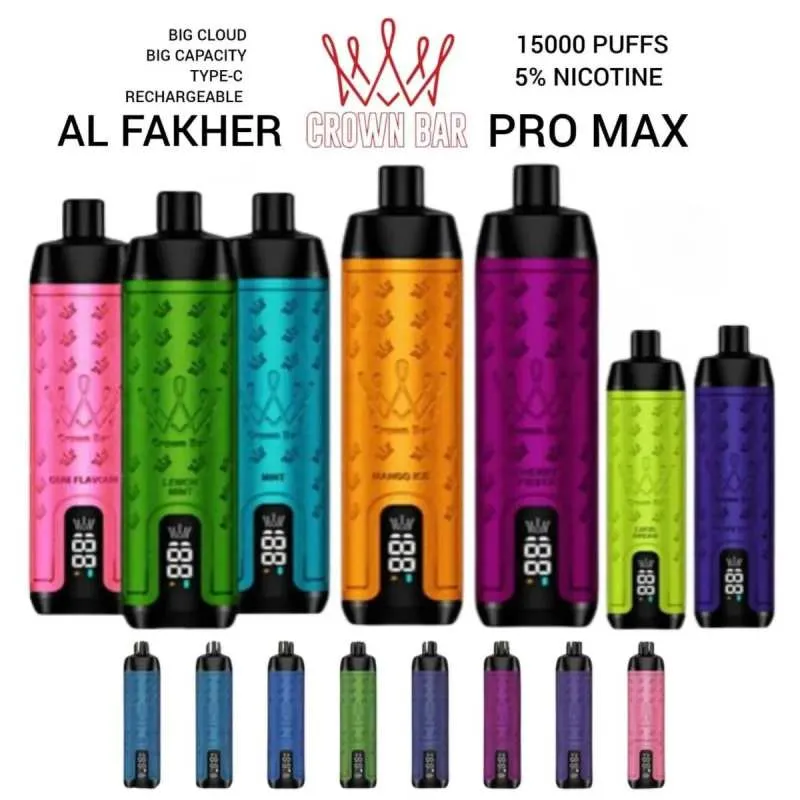AlFakher15000PuffsCrownBar AlFakher15000PuffsCrownBar