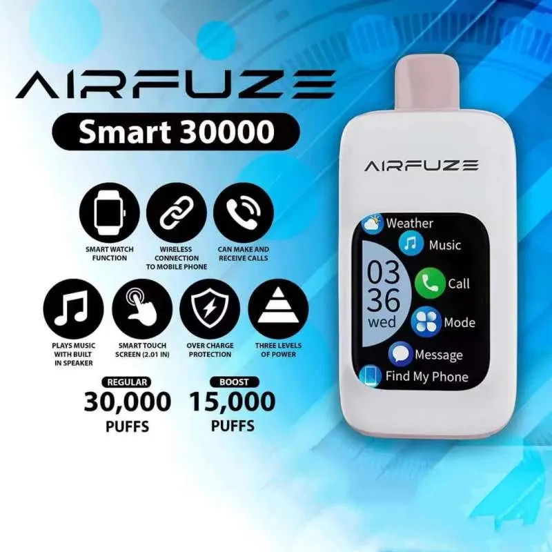 Airfuze-30K-New-Style-Disposable-Vape-Pen-30000-Puff-Screen-Display-Bluetooth-Adjustable-Airflow-Wholesale-I-Vape-Music-Listening-Vape-Vookbar-Cyber-Flex Airfuze-30K-New-Style-Disposable-Vape-Pen-30000-Puff-Screen-Display-Bluetooth-Adjustable-Airflow-Wholesale-I-Vape-Music-Listening-Vape-Vookbar-Cyber-Flex