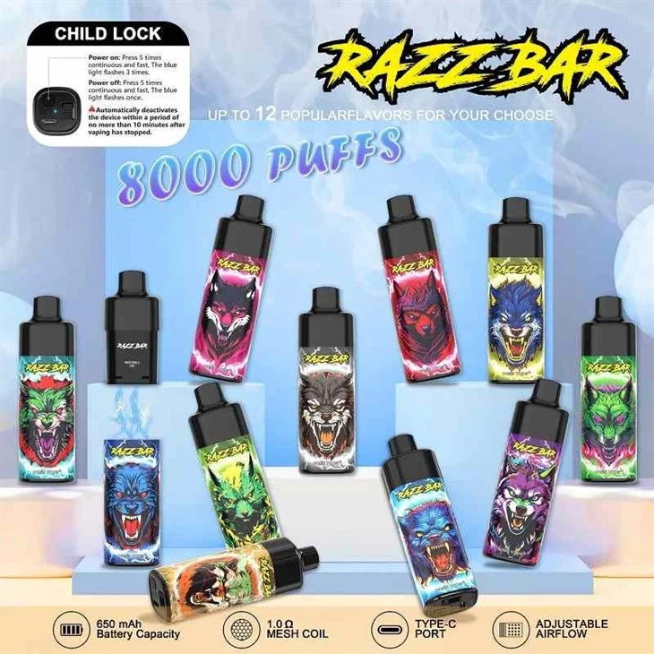 RAZZ BAR 8000 Vape Pwff