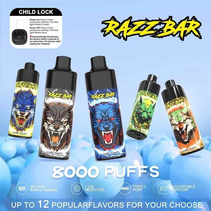 RAZZ BAR 8000 Pwff