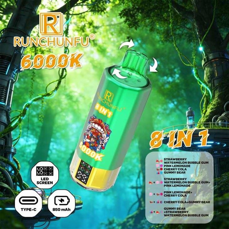 Runchunfu 6000K Puffs best