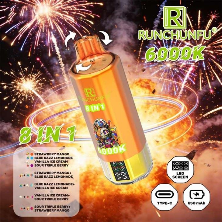 Runchunfu 6000K Puffs suppliers