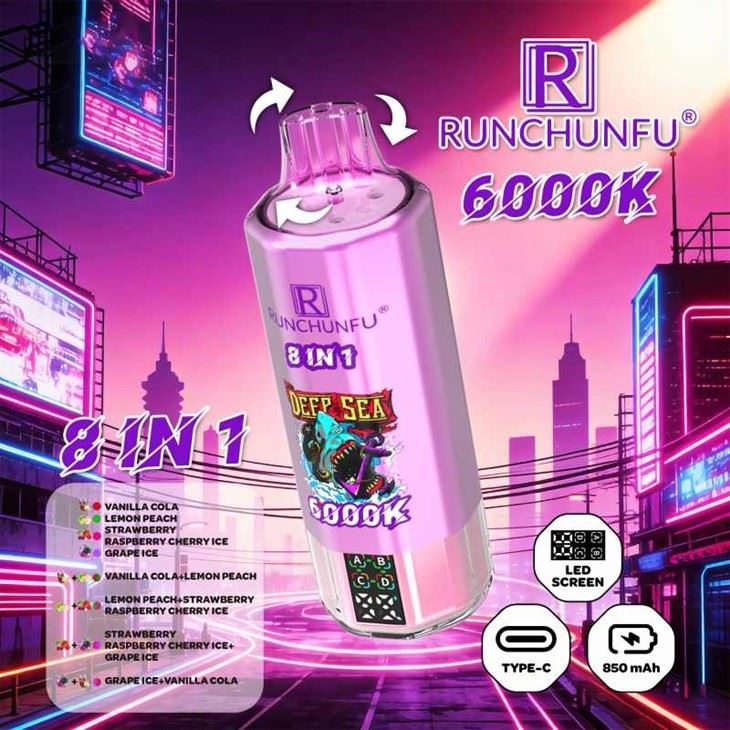 Runchunfu 6000K Puffs price