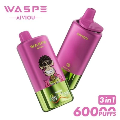 Waspe aiviou 3 yn 1 60000 pwffs