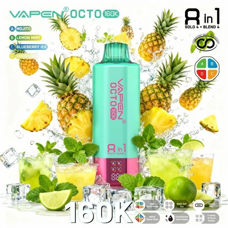 VAPEN OCTO 8in1 160000 high quality