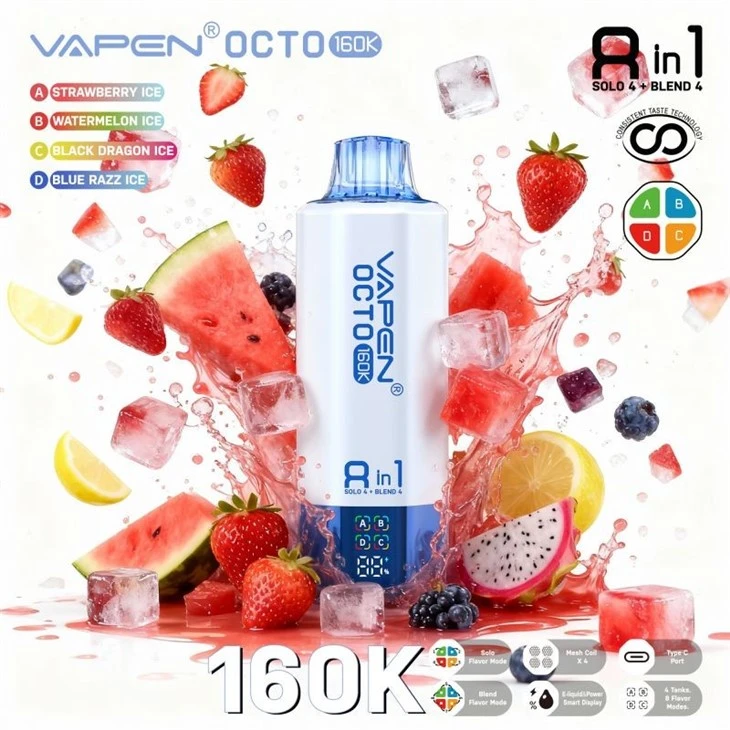 VAPEN OCTO 8in1 160000 best