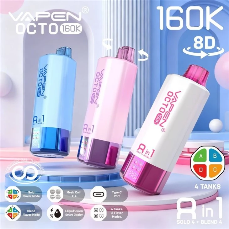 VAPEN OCTO 8in1 160K Puffs high quality