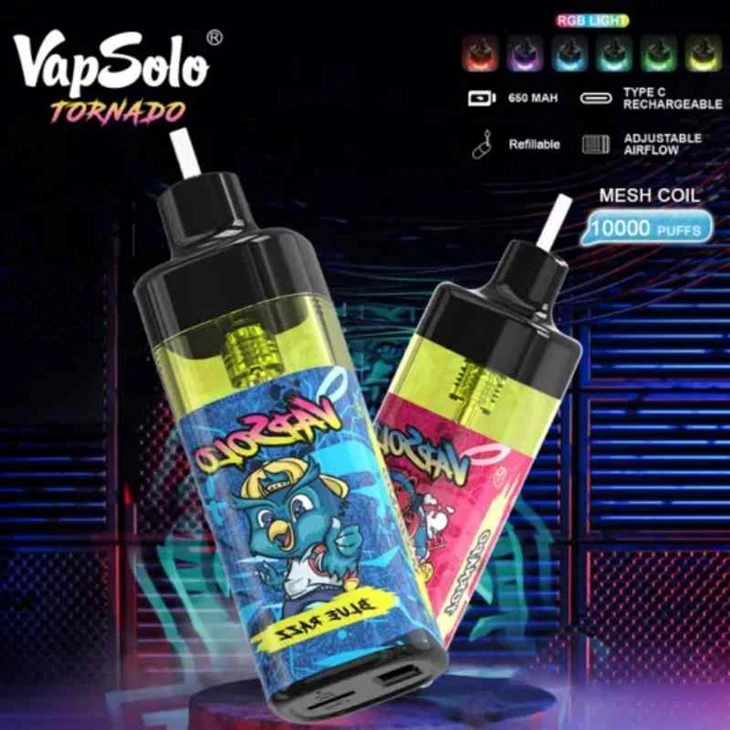 VapSolo TORNADO 10000 Pwff Vape