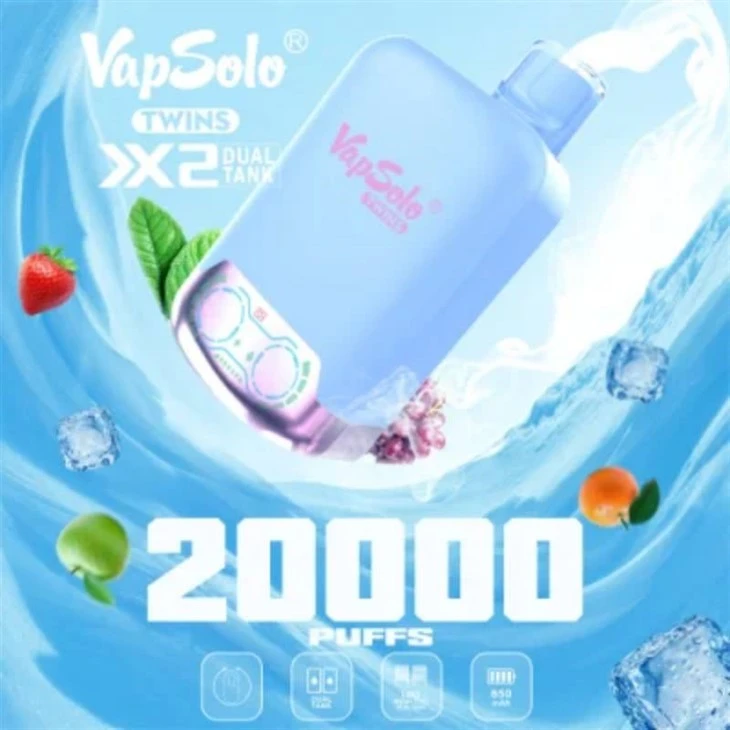 VapSolo Twins 20K Pwff