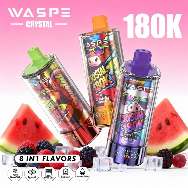Waspe Crystal 8 yn 1 180K