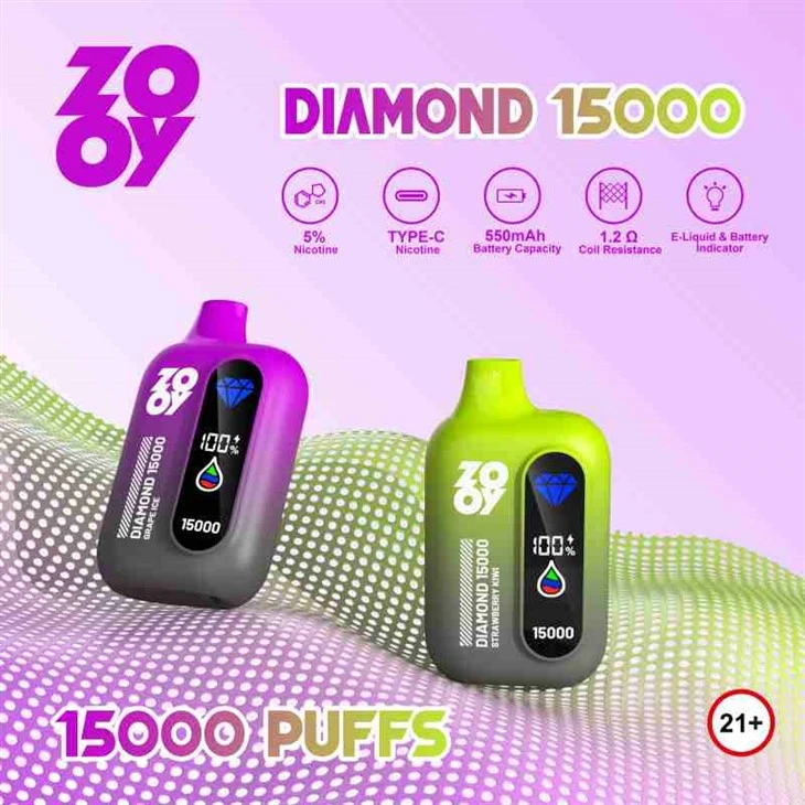 ZOOY DIEMWNT 15000 PUFFS